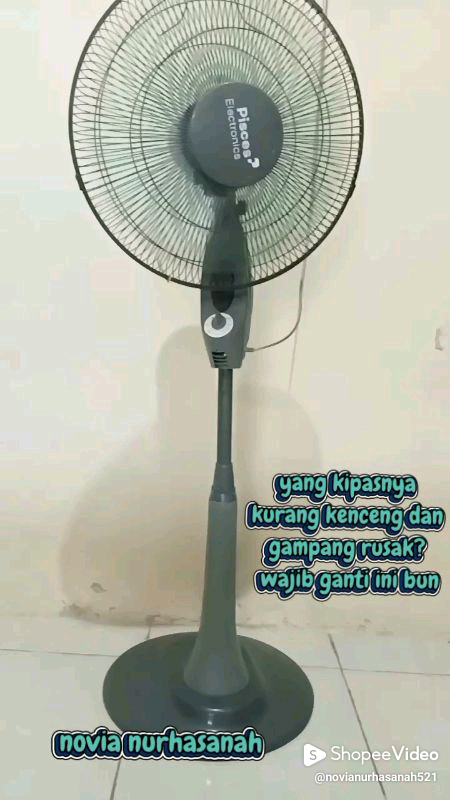 solusi kipas kencang dan tahan lama#kipaspisces#kipasduduk | Shopee Video Indonesia