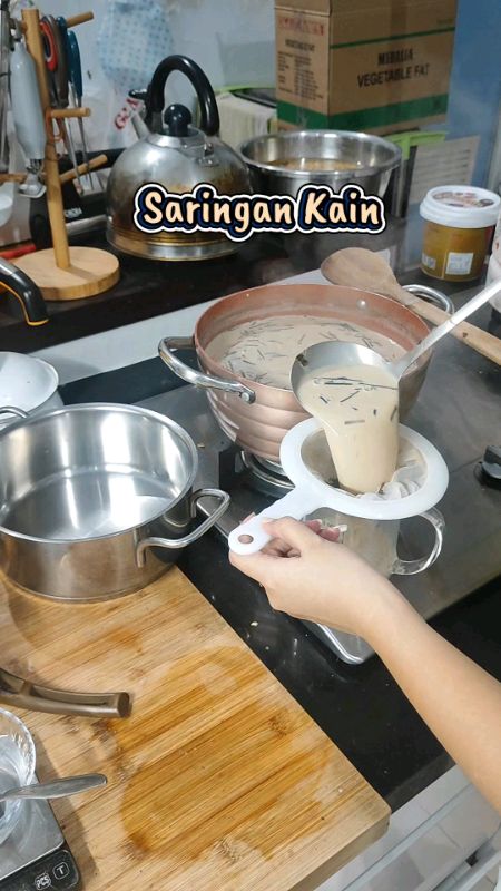 Saringan Kain Nylon Saringan Teh #saringan #saringanteh #saringankain #saringanKedelai #saringansusukedelai #saringankainnylon