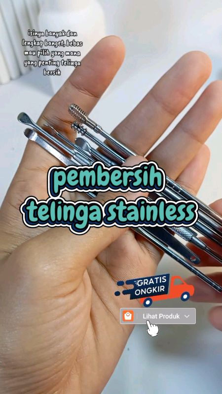 telinga juga perlu dibersihin biar gaada yg menghalanginpendengaran ya 🤣#ViralDiShopeeVideo #RacunShopee #reviewracunshopShopeeDiskonDay