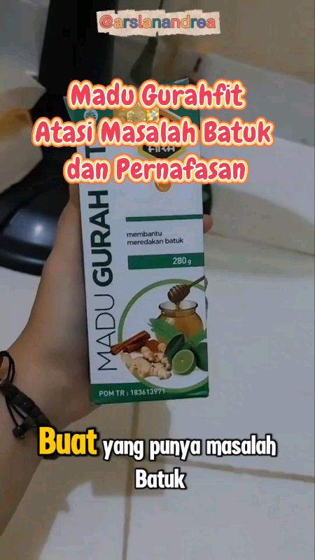 Madu Gurahfit #madugurahfit #madu #gurah #obatbatuk #Madubatukherbal #madubatuk #DiskonRacunShopee #SpillRacunShopee #RacunShopee