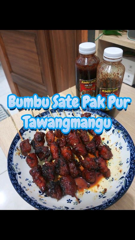 Bumbu sate Pak Pur Tawangmangu Karanganyar #masakansimple #resepsimple #bumbumarinasi #bumbusate #bumbu #bumbudapur #satekambing #sate #ShopeeCOD