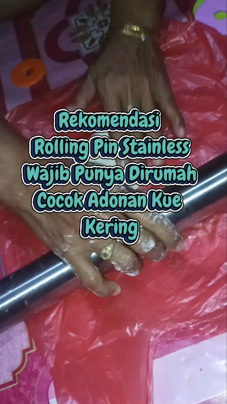 ROLL PIN ADONAN STAINLESS💗 #rollingpin #rollingpinadonan #stainlesssteel  #cod  #racun #s #fyp #PromoNonStop #_rahmaaa23 #RacunShopee #shopeevideo