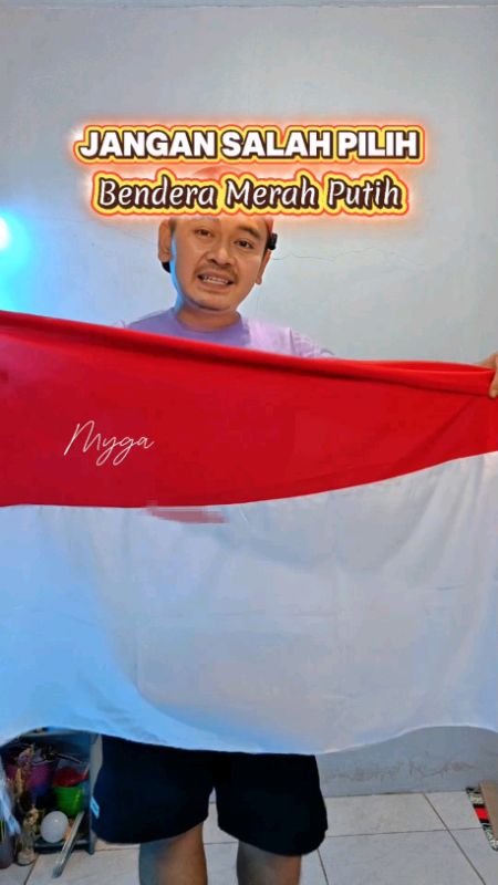 Bendera Merah Putih #benderamerahputih #benderaindonesia #17andiShopeeVideo #hutri #agustusan #kemerdekaanindonesia #17agustus #RacunShopee