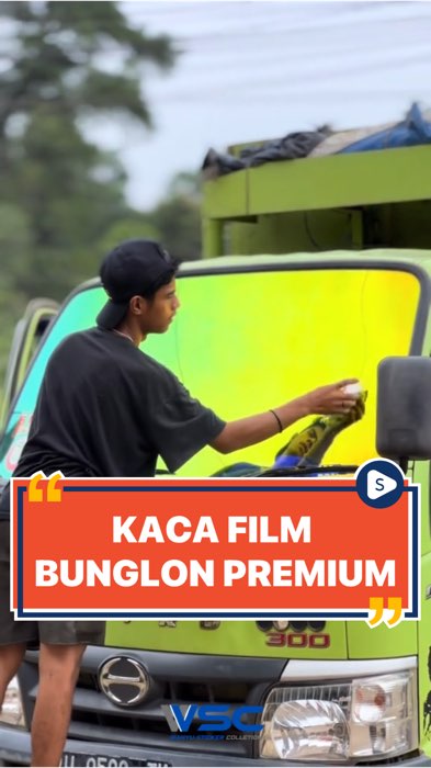 Upgrade level kegantengan mobilmu! Pasang kaca film bunglon Green Gold. Dijamin pada nengok semua! #modifikasimobil #kacafilm #kacafilmchameleon #fypシ