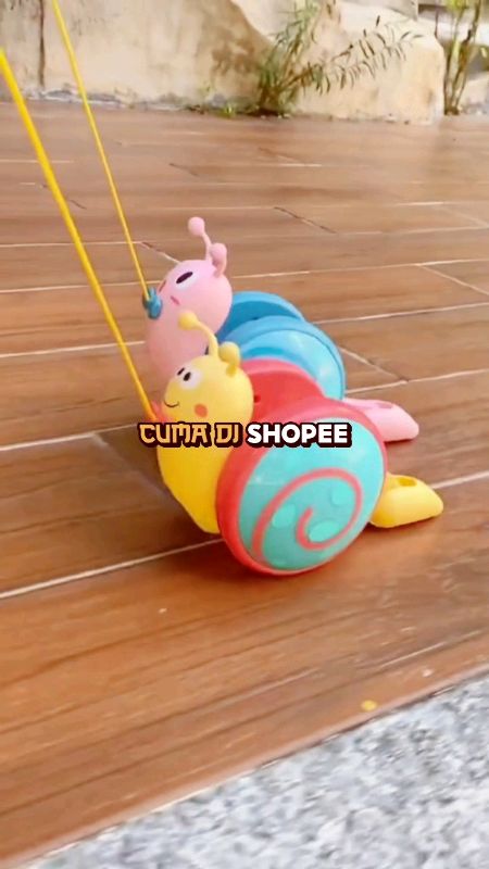 Mainan anak siput tarik goyang #RacunShopee #SpillRacunShopee #ViralDiShopeeVideo #DiskonRacunShopee #GakNyeselBeliIni