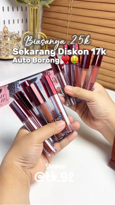 Rugi klo gak CO #omglipcream #OMGombrelips #OMGombrelips #lipcreamomg #lipcreamomgombre #RacunShopee #ViralDiShopeeVideo #TermurahDiShopee #Diskon40RB