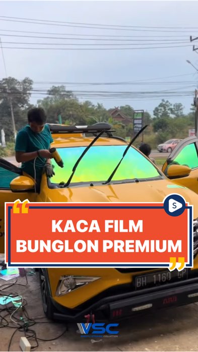 Tampilan sangar, kabin tetap adem. Kaca film chameleon Green Gold ini paket komplit. Siapa cepat dia dapat! #kacafilm #mobilkeren #variasimobil #fypシ