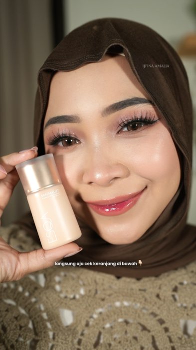 Skintint yang superr high coverage 😍 #esqa #skintint #makeup #RacunShopeeCantik #makeuplook #ShopeeHaul