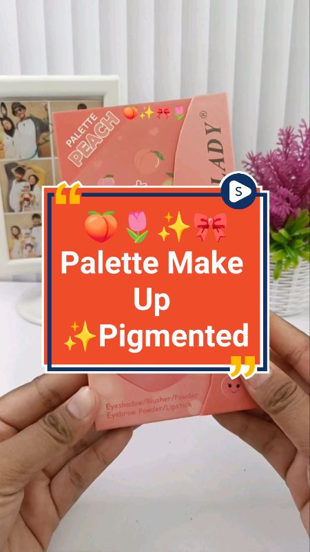 🍑🌷✨ #palettemakeup #eyeshadowpalette #GakNyeselBeliIni #SpillRacunShopee #ShopeeBeautyHaul #DiskonShopeeVideo