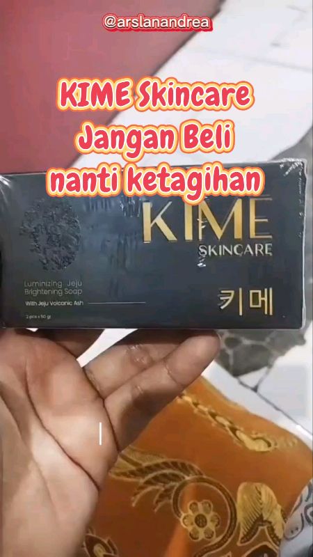 Kime Skincare #sabunmuka #kimeskincare #atasiflekhitamdanbekasjerawat #pemutihwajah #DiskonRacunShopee #SpillRacunShopee #RacunShopee