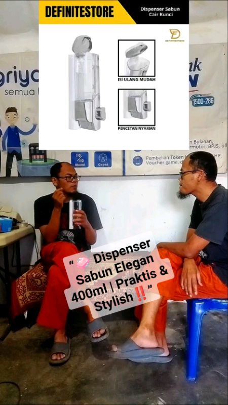 🧴 Tempat Sabun Dinding 400ml – Dispenser Sabun Cair Elegan & Praktis#ShopeeKuning #TempatSabun #SoapDispenser #DispenserSabun #PeralatanRumah