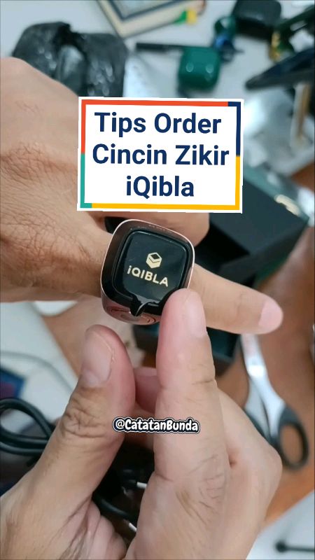 Tips cincin zikir iQibla M02 #cincinzikirdigital #cincintasbihdigital #cinciniqibla #iqibla #iqiblazikrring #RacunShopee #SpillRacunShopee #Diskon40RB