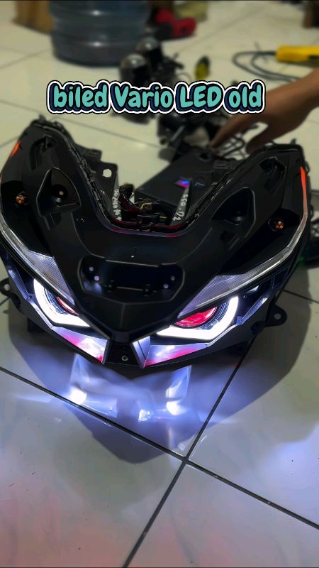 full set BILED AES turbo Vario LED old #lampubiled #lampubiledcustom #biledprojector #projiebiled #varioledoldmofifikasi