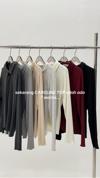 Polo top yg satu ini jadi inceran bgt nih, sekarang udah available warna lainnya🤩🫶🏻