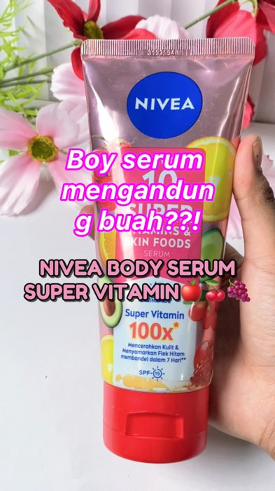 Melembabkan nya ada bangettt😍🥹♥️#nivea #niveabodyserum #goldentick #tntbeautyshop