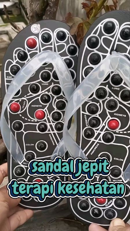 sandal jepit terapi kesehatan #RacunShopee #sandaljepitterapi #SandalJepitKesehatan #sandalreumatik #sandaljepit