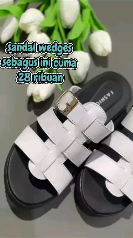 #RacunShopee #sandalwedgeswanita #sandalwanita #sendalplatform #sandalwedges #sandalwanitakekinian #sandalwanitamurah