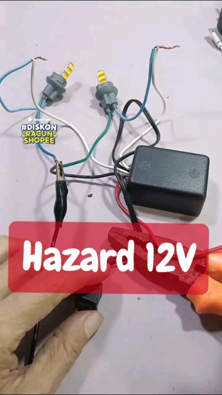 Relay lampu Hazard 12V #RacunShopee #DiskonRacunShopee #ViralDiShopeeVideo #lrelaylampuhazard