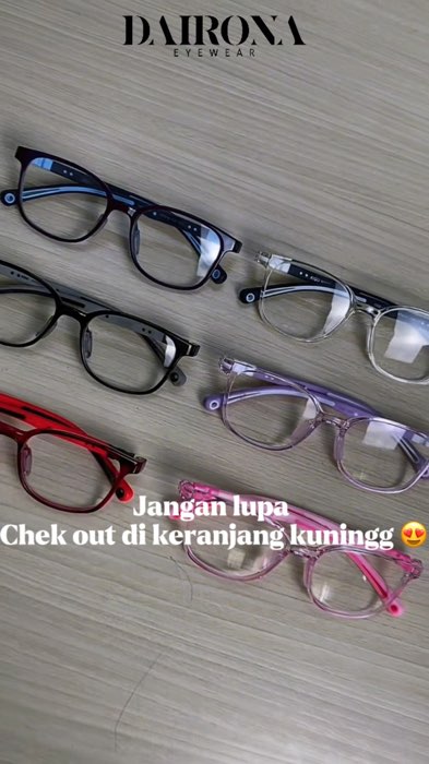 Buat para bunda yang lagi cari kacamata buat anak nya mimin ada rekomendasi nii cocok untuk anak umur 4 thn sampai remaja🤩#kacamata #shopeevid