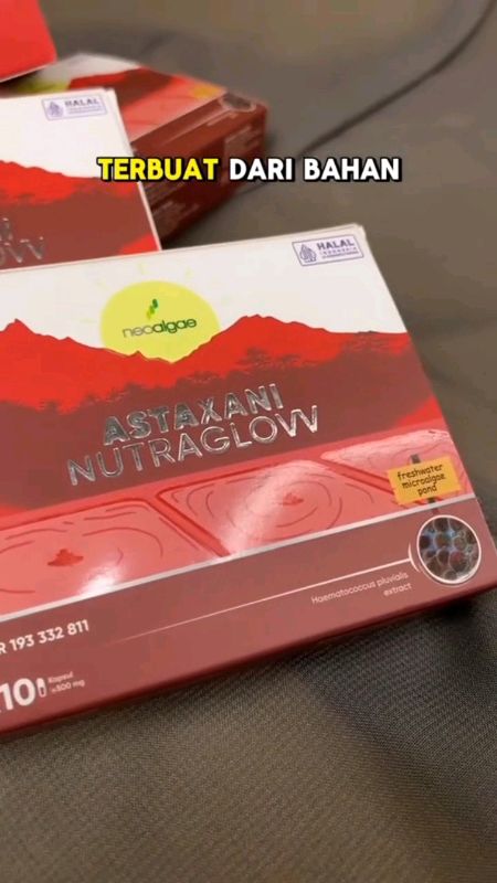 ASTAXANI NUTRAGLOW Suplemen Kecantikan Kapsul Nutrisi Untuk Kulit #RacunShopee #SpillRacunShopee #ShopeeLook #astaxaninutraglow #astaxaninutriglovv