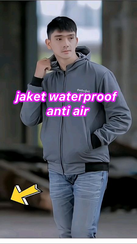 jaket waterproof anti air juga anti angin#jaketwaterproof #jaketwaterproofmurah #jaketparasut #shopeevideo