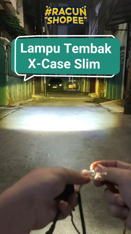 Lampu Tembak  X-Case Slim. Bisa untuk mobil & motor menambah penerangan #ShopeeCOD #ShopeeLook #GratisOngkirRP0 #RacunShopee #GakNyeselBeliIni