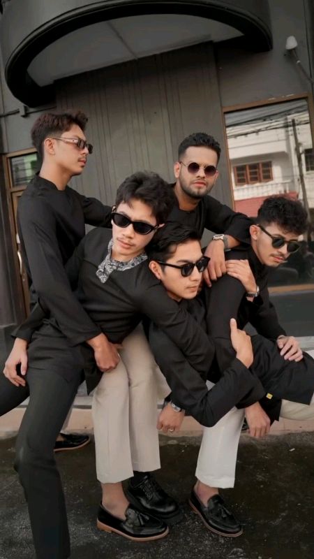 Baju Koko Kurta Hitam Panjang #Fashion #ShopeeFashionHaul #FashionPria #MensWear #Diskon #Cashback #RacunShopee