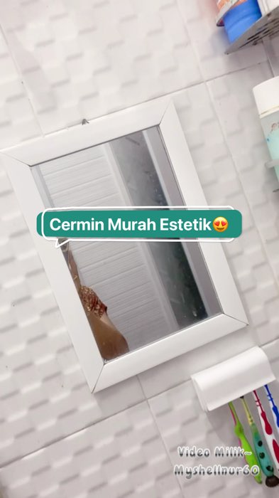 #cermin #cerminaesthetic #cerminaesthetic #cermintempel #cerminfiber #cermin30x30 #cerminputih #cerminestetik #cerminestetikmurah #cerminantipecah #ce