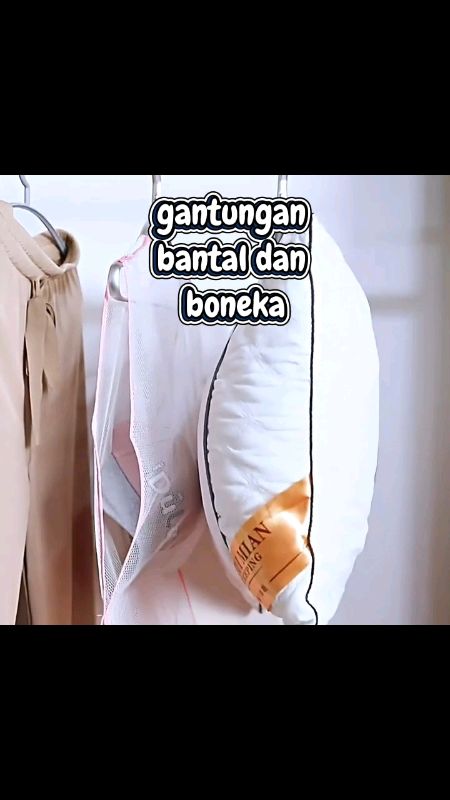#gantunganbantal #gantunganboneka #hangerbantal #jemuranbantal #jemuranboneka #gantunganguling #jemuran #racunshopee