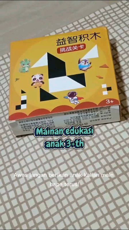 Mainan edukasi Briks Puzzle #RacunShopee #SpillBawaBerkah #shopeevideo #mainananak #mainanedukasi