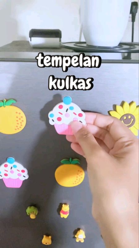 tempelan kulkas murahh magnet nya kuat!! #fypdongggggggg#foryouu#ShopeeCOD