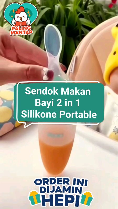 Sendok Makan bayi 2in1 Portable ♥️#RacunShopee #RacunShopeeCheck #ShopeeVideoCreator #videoshopee #RacunShopeeUnik #ViralDiShopeeVideo #DiskonRacunSho