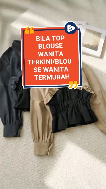 BILA TOP BLOUSE WANITA TERKINI/BLOUSE WANITA TERMURAH#BILATOPBLOUSEWANITATERKINI #CODinAp #DiskonRacunShopee #fypshopeevideo #ViralDiShopeeVideo