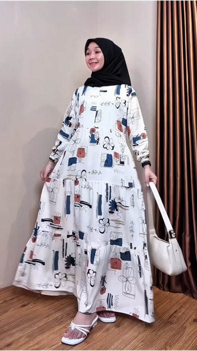 rekomendasi dres rayon#shopeevideo #shopee #OOTDFashionShopee #ootdhijabstyle
