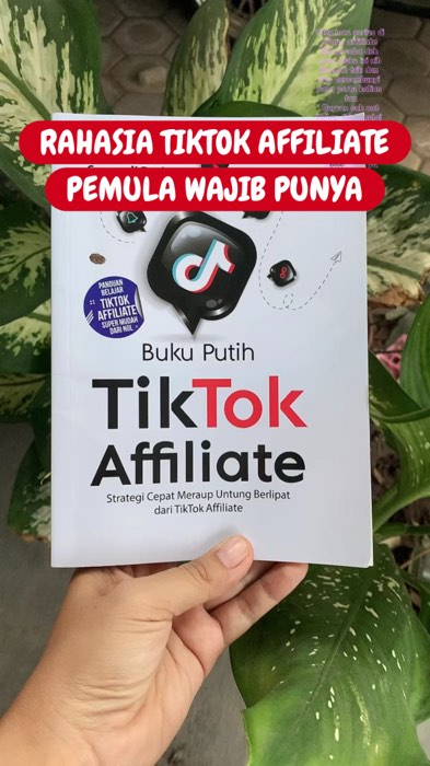 Kitab putih TikTok affiliate #bukupanduanaffiliate #tiktokaffiliate #bukutiktokaffiliate #bukuputihtiktokaffiliate #ShopeeCOD #SpillRacunShopee #Spill