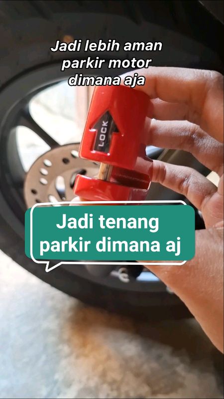 aman sentosa #gembokcakram #gembokcakrammotor #gembokcakramantimaling #gembokcakramdepan #SpillRacunShopee #pengamanmotor