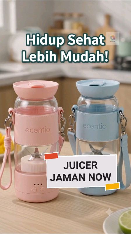 bisa jadi botol bisa jadi blender ini model jaman now nih #fyp #GratisOngkirRP0 #Cashback40Persen #RacunShopee #spill #ecentio #ecentioblenderjuicer