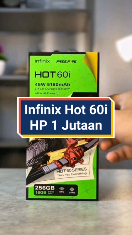 Cuma 1 Jutaan, sebagus iniiiii? 😱😱😱 #RacunShopee #infinix #kingfinix #infinixhot60i #hpgaming #hpgamingmurah #hp1jutaan