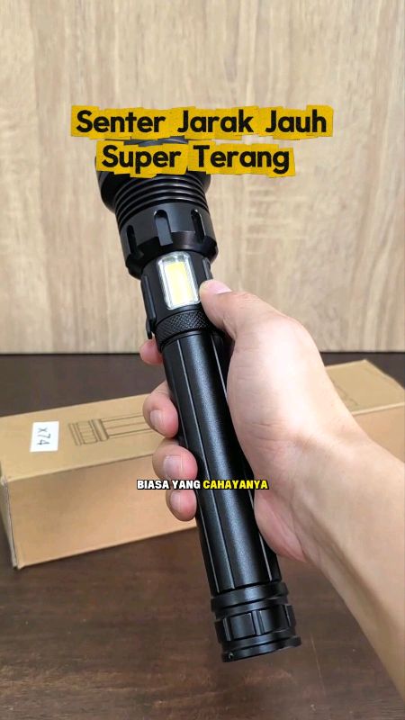 SENTER LED SUPER TERANG 10000 LUMENS ✅ #terlarisdishopee #Diskon50Rb #diskon60rb #Diskon30RB #SpillBawaBerkah #ShopeeCOD #GratisOngkirRP0 #shopeevideo
