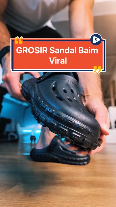 Sandal Baim Crocs Murah Antilicin #sandalcrocs #sandalbaim #sandalcrocsmurah #PromoNonStop #FashiondiShopee #RacunShopee #GakNyeselBeliIni #ShopeeLook