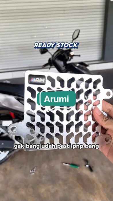 #coverradiatorvario #radiatormotor #covervario #coverradiatorspinner #radiator #vario #coverradiatorarumi #arumi #ShopeeCOD #ShopeeLook #RacunShopee