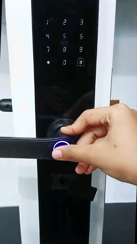 Smart Door Lock KunciPintu Digital Handle Fingerprint smart look #RacunShopee #SpillRacunShopee #shopeevideo #ViralDiShopeeVideo #fyp #GratisOngkirRP0