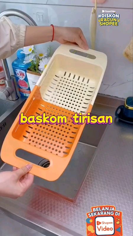 #keranjangcucisayur #tirisancucibuahsayur #tirisanwastafel #baskomtirisan