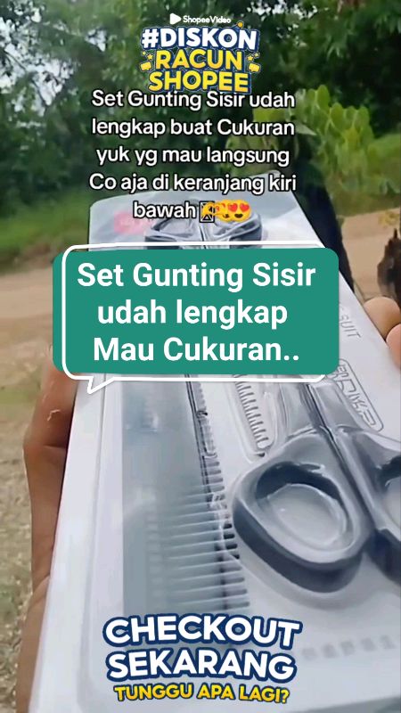 Gunting Rambut Set RRT♥️#RacunShopee #RacunShopeeCheck #ShopeeVideoCreator #videoshopee #RacunShopeeUnik #ViralDiShopeeVideo #DiskonRacunShopee #Disko