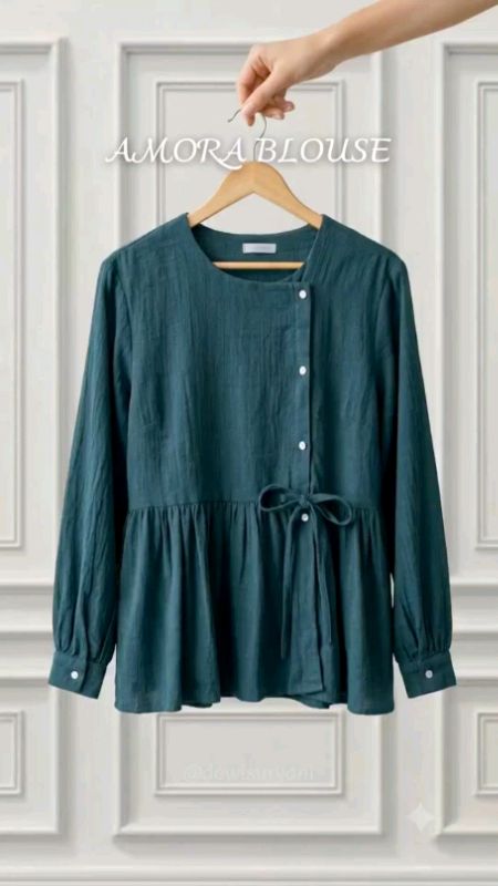 Amora blouse. kemeja Amora elegan dan cantik. #atasanwanita #blouse #bajuwanita #baju