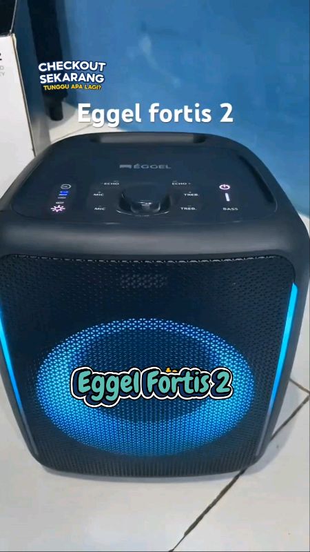 Eggel Fortis 2 speaker portable #speakerportable #shopeevideo #ViralDiShopeeVideo