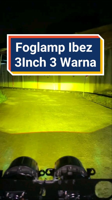 Foglamp 3inch 3Warna Cuma 1Jutaan Aja😎🔥#Racunmodifikasi🚀 #foglampbiled #foglampmobil #SpillBawaBerkah