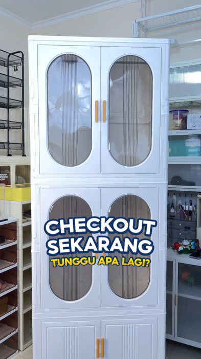 Lemari Plastik Jumbo Gantungan #lemariplastiksusun #PromoNonStop #promovideoshopee #ViralDiShopeeVideo #GratisOngkirRP0 #DiskonRacunShopee
