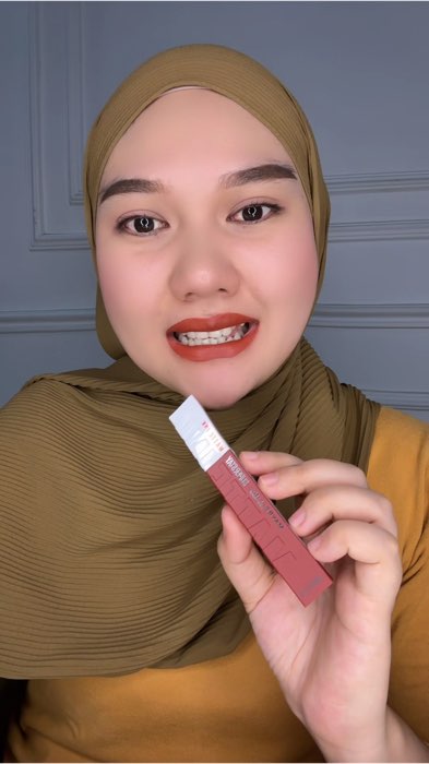Shade 245 seeker warna merah bata#wearemaybelline