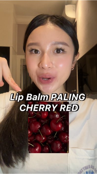 Lip balm ter-CHERRY RED 🍒 #wardah #glossicle #glossiclepeptidebalm #wardahglossicle #lipbalm #lippeptide